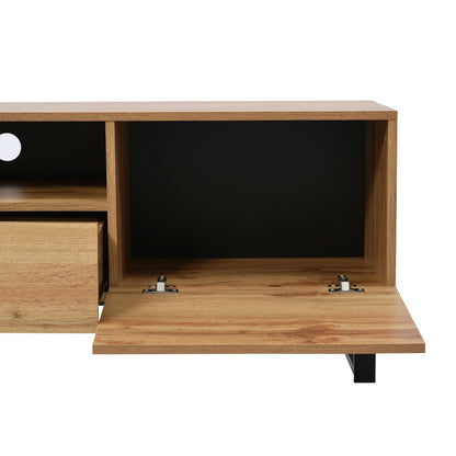 TV stand with storage compartments and drawers. 190x48x38cm - Sonera