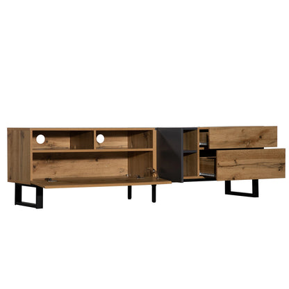 TV stand 180x50x38cm with storage - Sonera