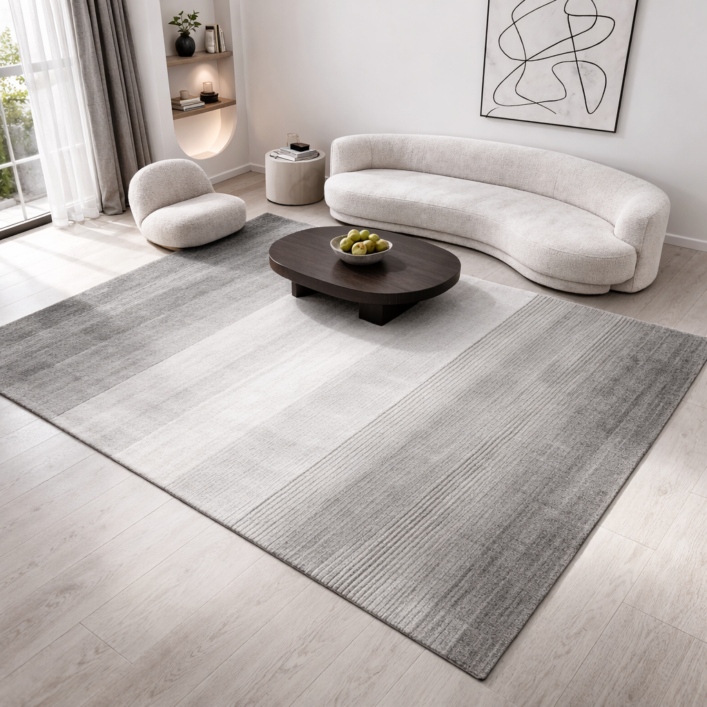 Modern and minimalist living room rug, soft and comfortable, washable and non-slip. Sonera