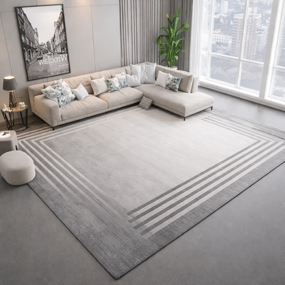 Modern and minimalist living room rug, soft and comfortable, washable and non-slip. Sonera