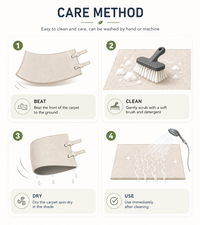 Tapis de salon minimaliste