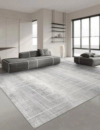 Japanese Style Carpets for Living Room Light Luxury Bedroom Decor Large Area Carpet Home Gray Anti-slip Mat Washable Lounge Rug Sonera