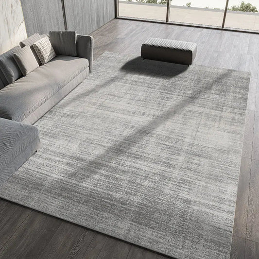 Modern Simple Living Room Decoration Carpet Large Area Soft Lounge Rug Gray Nordic Rugs for Bedroom Washable Anti-slip Floor Mat Sonera