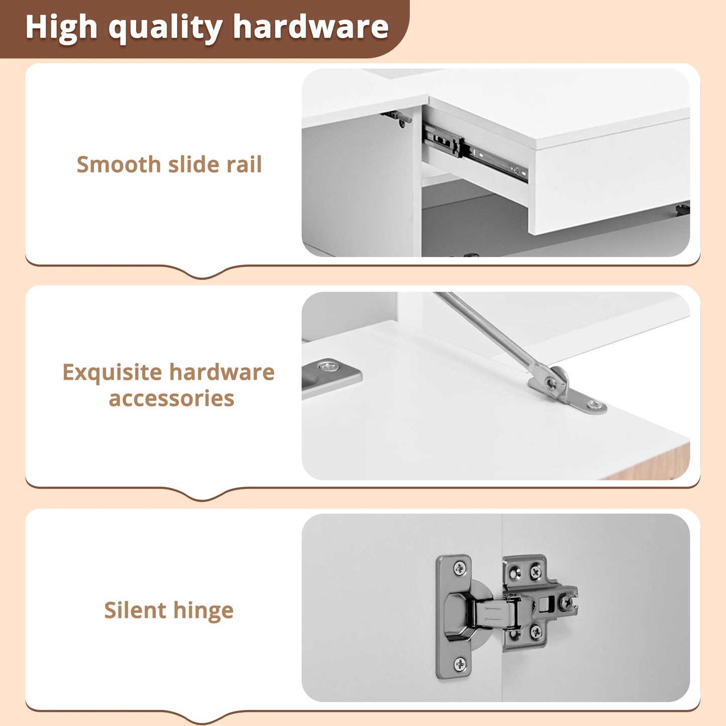 Modern TV stand. 180 x 34 x 30 cm (L x W x H) - Sonera