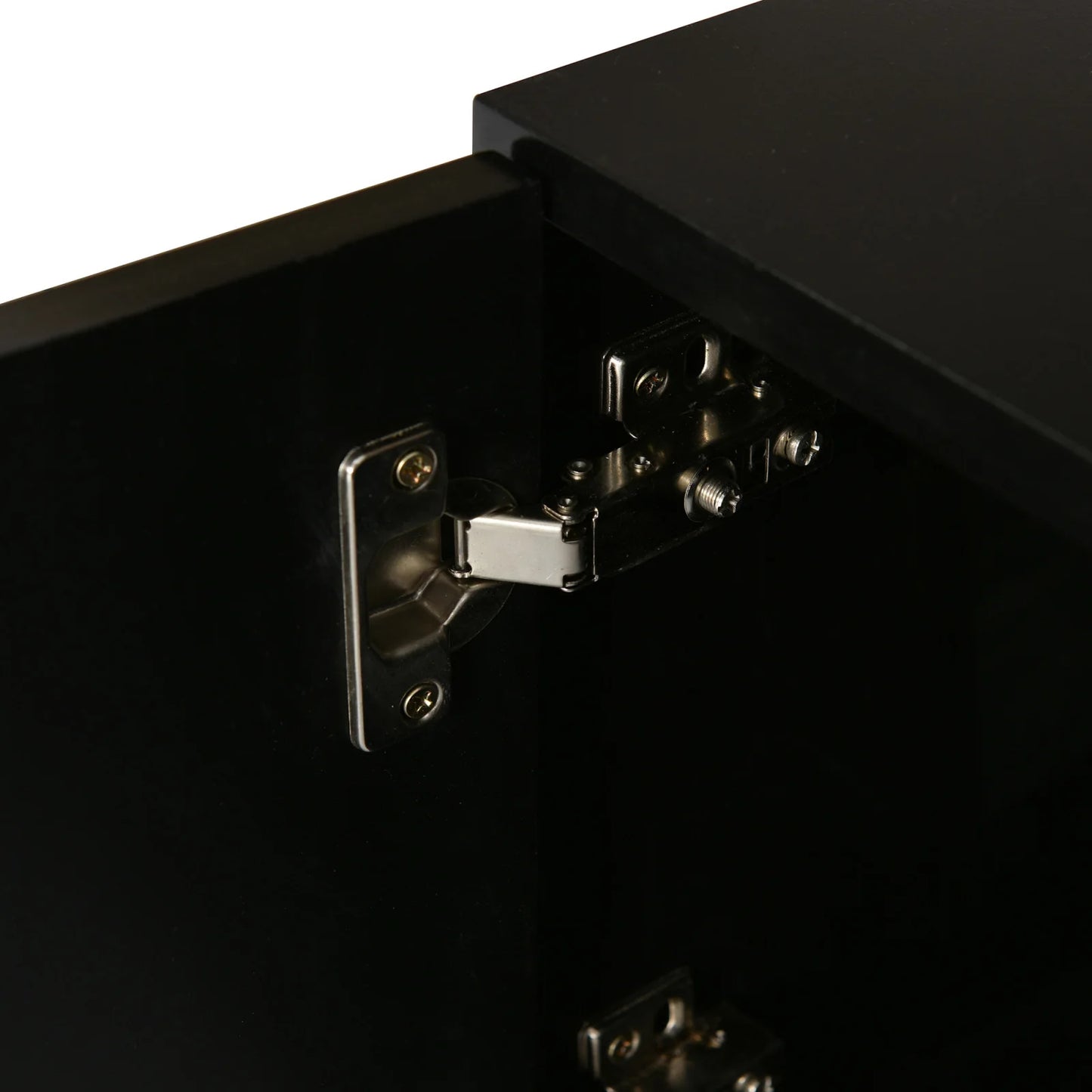 TV stand for living room, with storage and LED lighting - Sonera