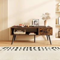 Table basse rectangulaire avec rangement