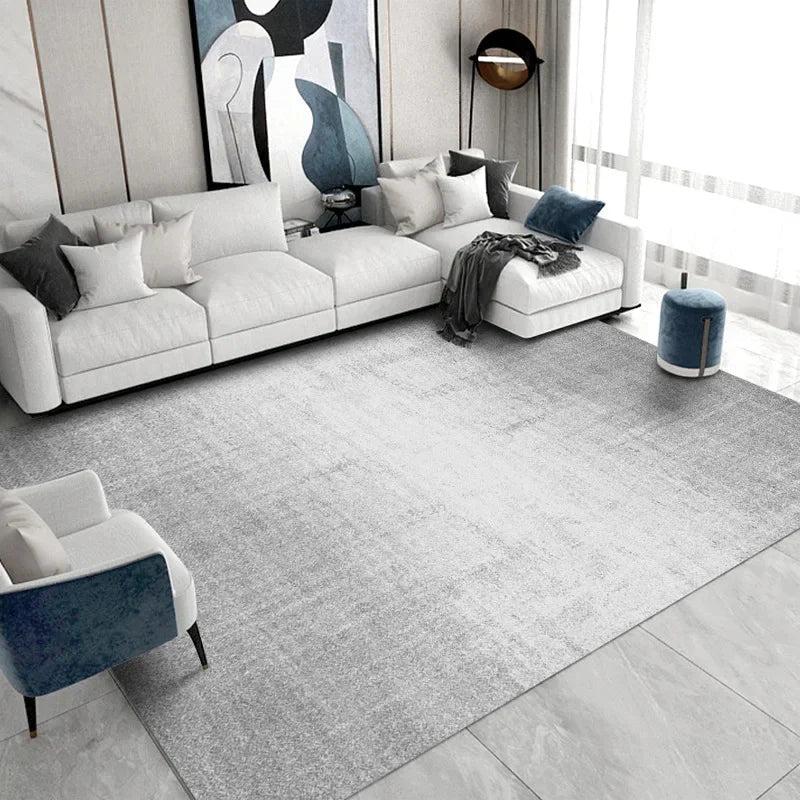 Modern Simple Living Room Decoration Carpet Large Area Soft Lounge Rug Gray Nordic Rugs for Bedroom Washable Anti-slip Floor Mat Sonera
