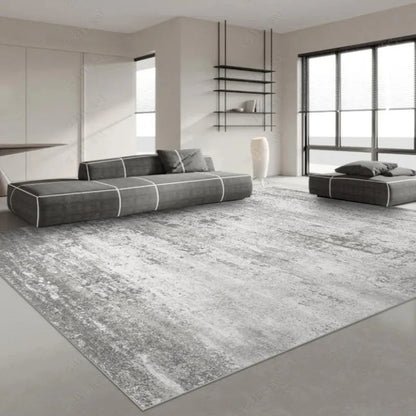 Japanese Style Carpets for Living Room Light Luxury Bedroom Decor Large Area Carpet Home Gray Anti-slip Mat Washable Lounge Rug Sonera