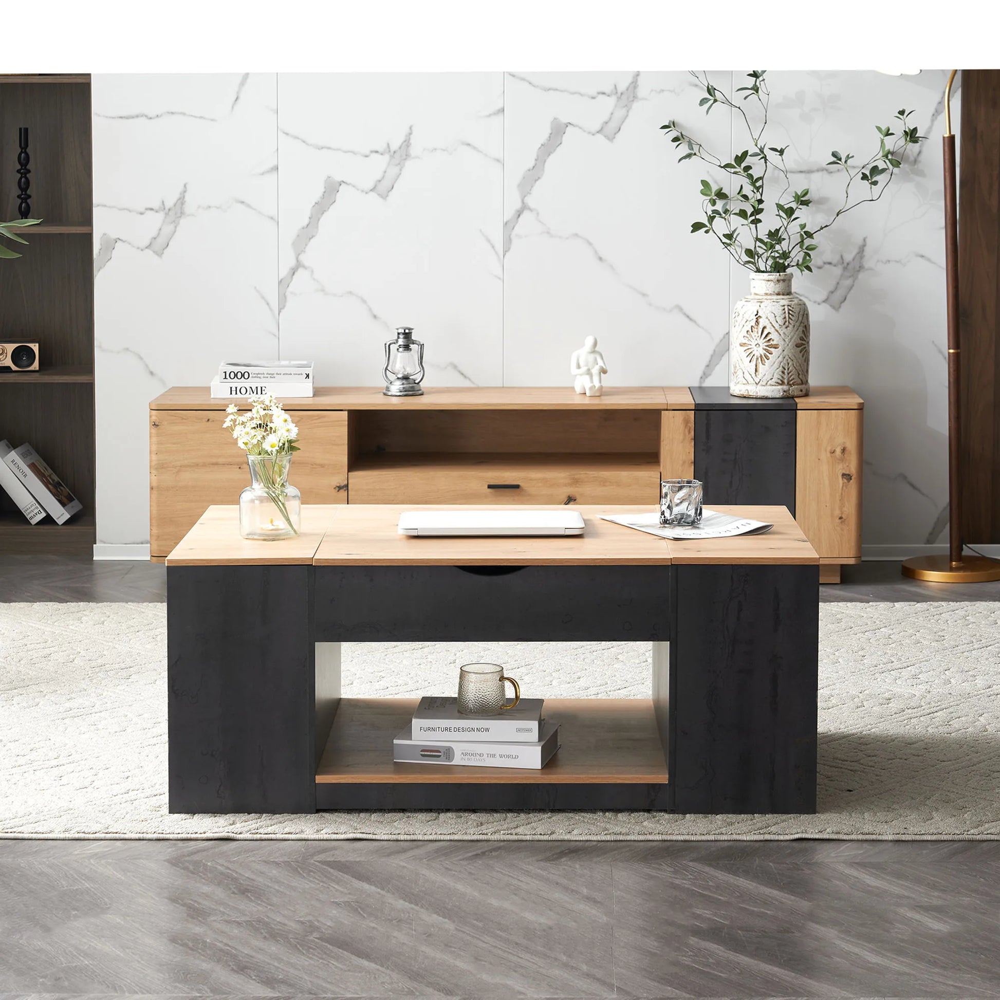 Coffee table with lifting function - Sonera