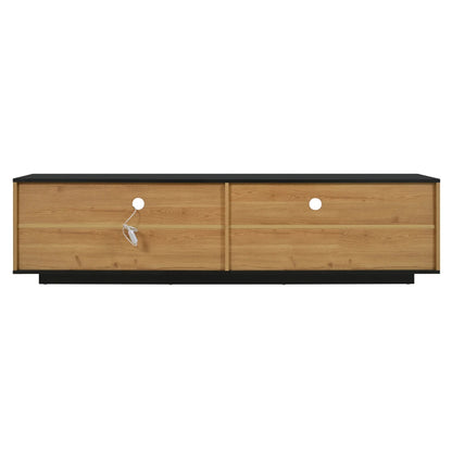 TV stand with compartments and LED lighting - Sonera