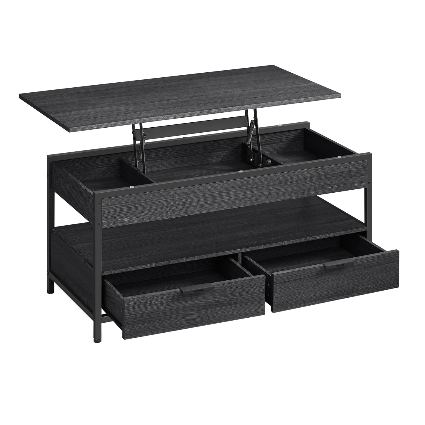 Lift-top coffee table with storage drawers - Sonera