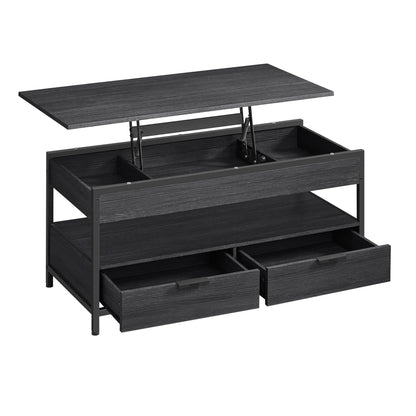 Lift-top coffee table with storage drawers - Sonera