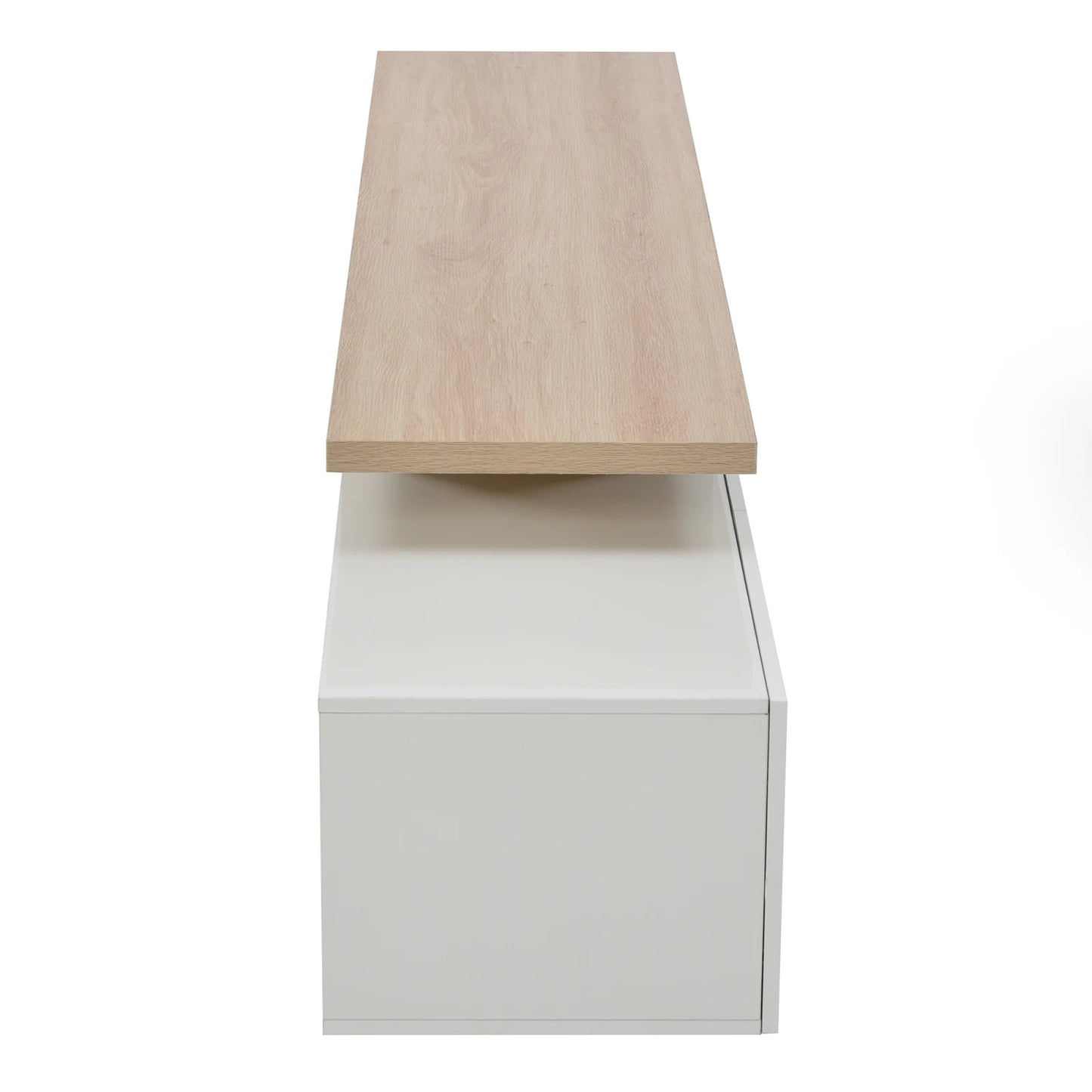 TV stand for living room, with storage and LED lighting - Sonera