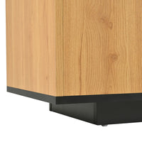 TV stand with compartments and LED lighting - Sonera