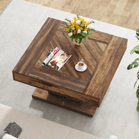 Table basse carrée moderne en MDF
