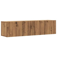 Meuble TV mural en bois