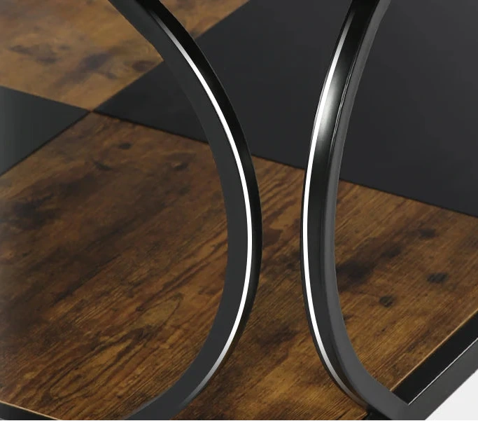 Modern Square 2-tier square coffee table - Sonera