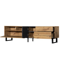 Meuble TV design 180 cm avec rangements