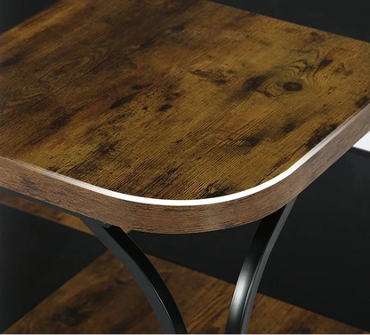 Modern Square 2-tier square coffee table - Sonera