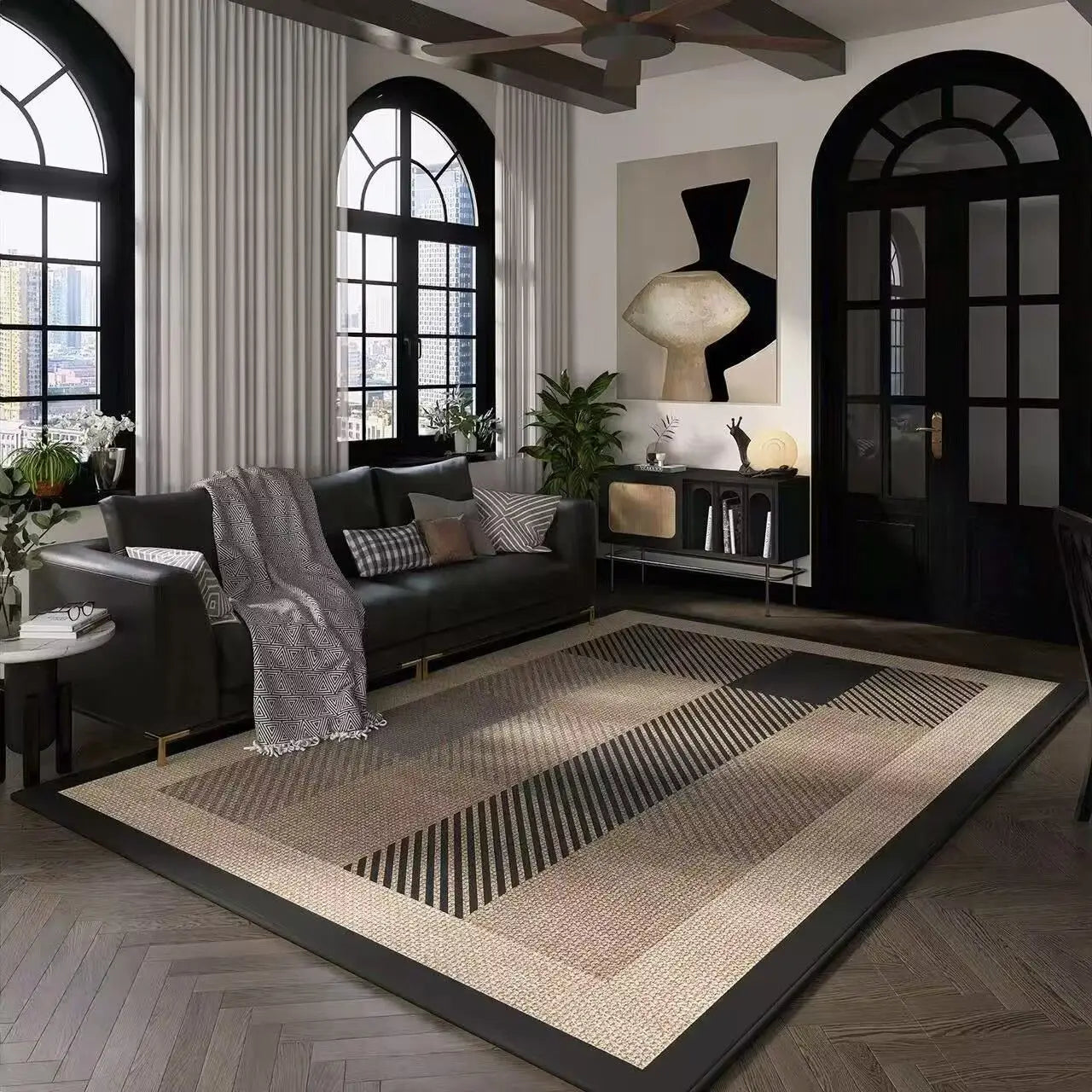 Decorative minimalist rug - Sonera