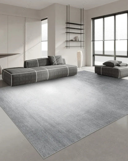 Japanese Style Carpets for Living Room Light Luxury Bedroom Decor Large Area Carpet Home Gray Anti-slip Mat Washable Lounge Rug Sonera